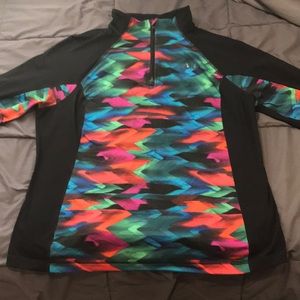 Zip up athletic jacket